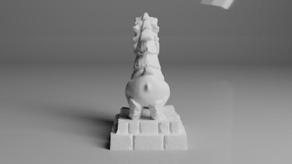 Foo lion - 3D printed